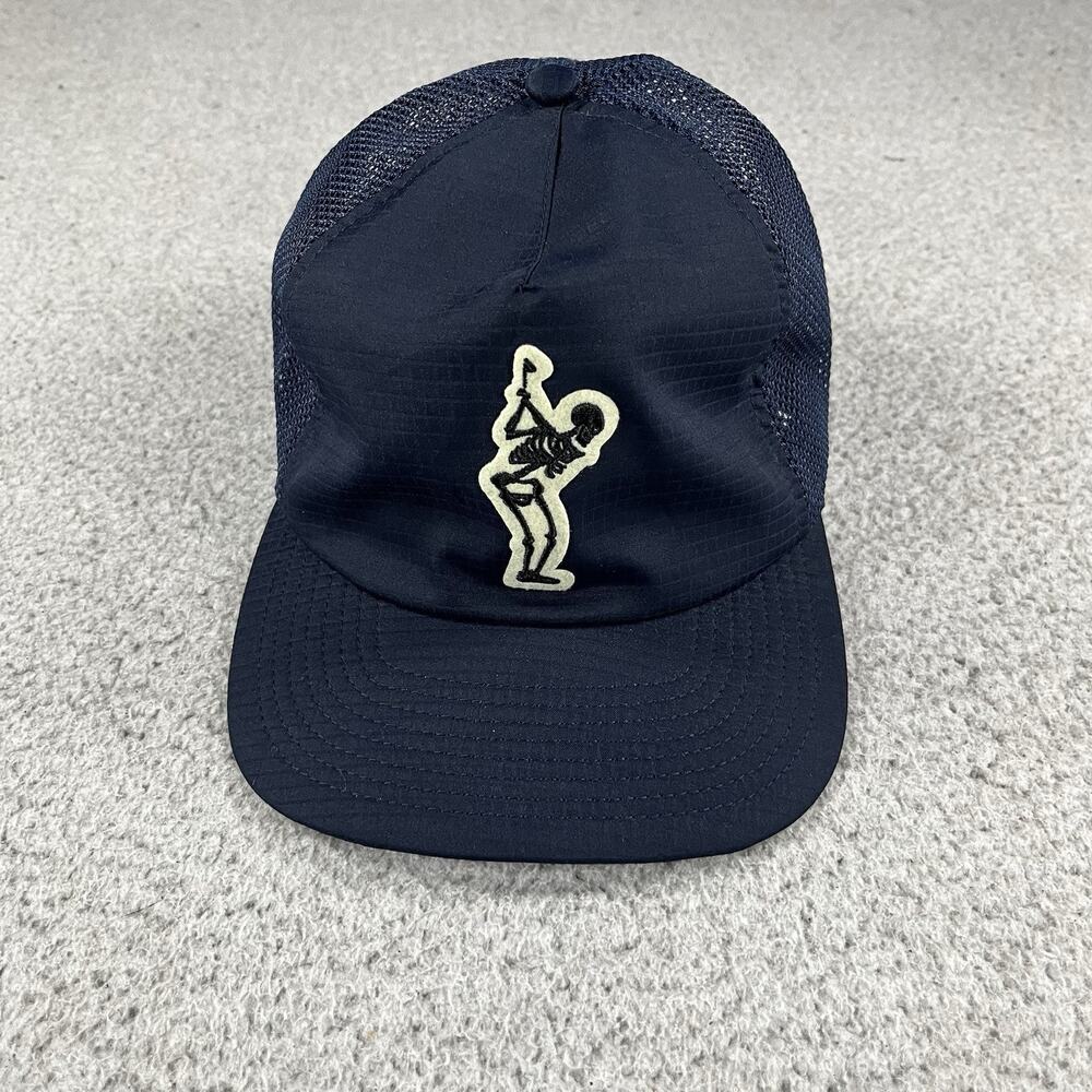 True Linkswear Hat Cap Men Skeleton Dead Golfer Lightweight Mesh Back Adjustable